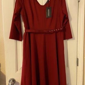 Women’s Roosey Brand Fit to Flare Dress NWT 2X